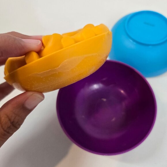 Learning Resources New Sprouts Pretend Play Food Bowls of Mac & Cheese & Cereal - Picture 7 of 7